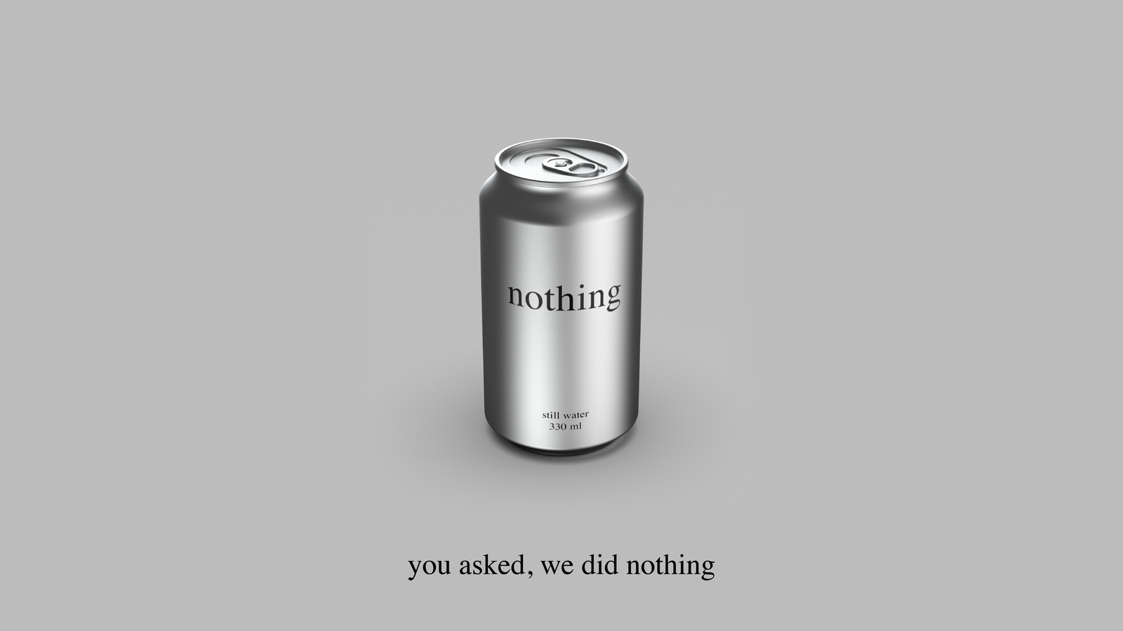nothing still water