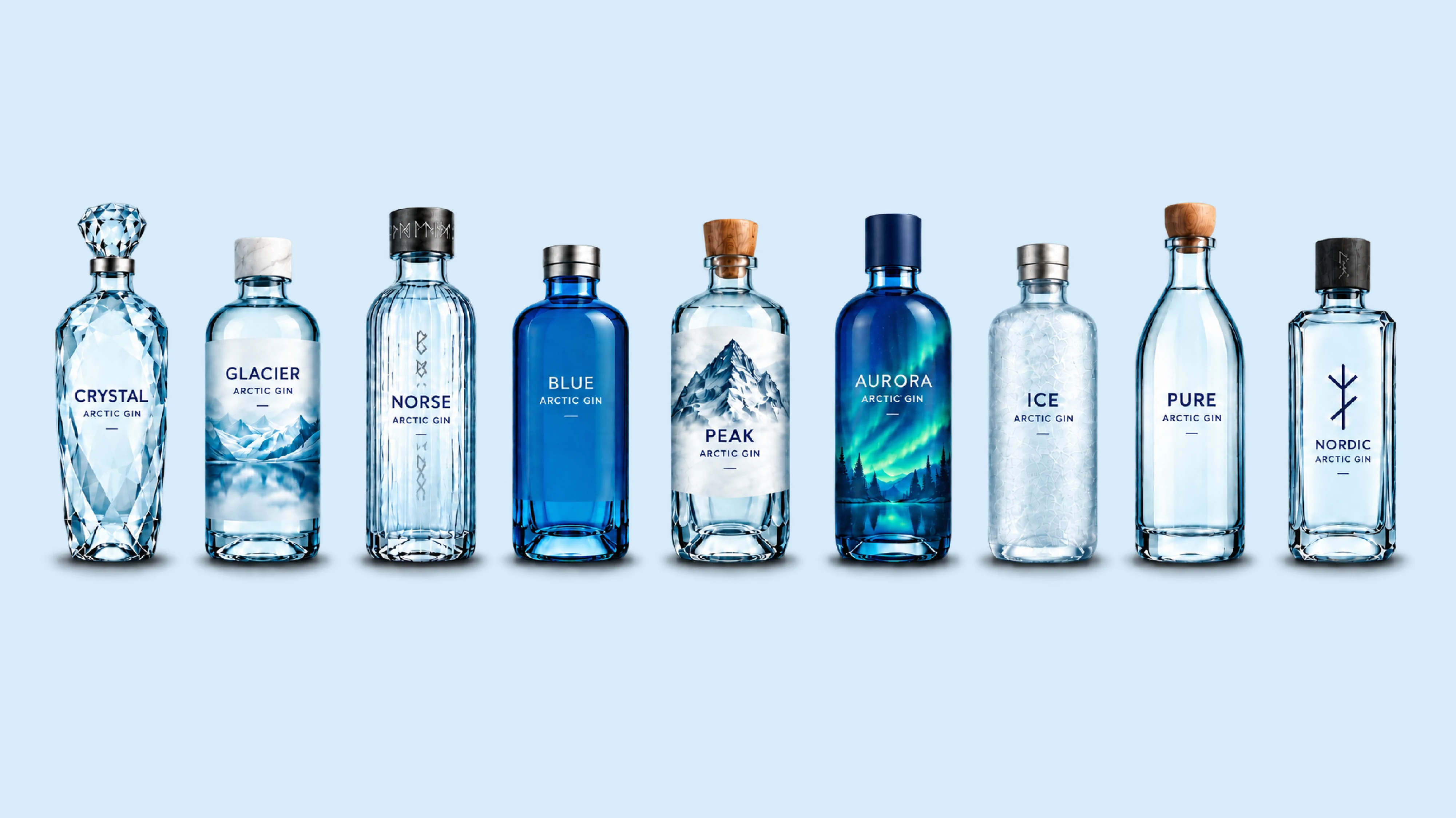 The arctic gin shelf